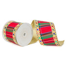 Shop For 4inch Multicolor Traditional Plaid Ribbon (10 Yards)