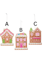 Shop For 5" Bright Gingerbread House Ornament