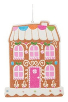 Shop For 5" Bright Gingerbread House Ornament