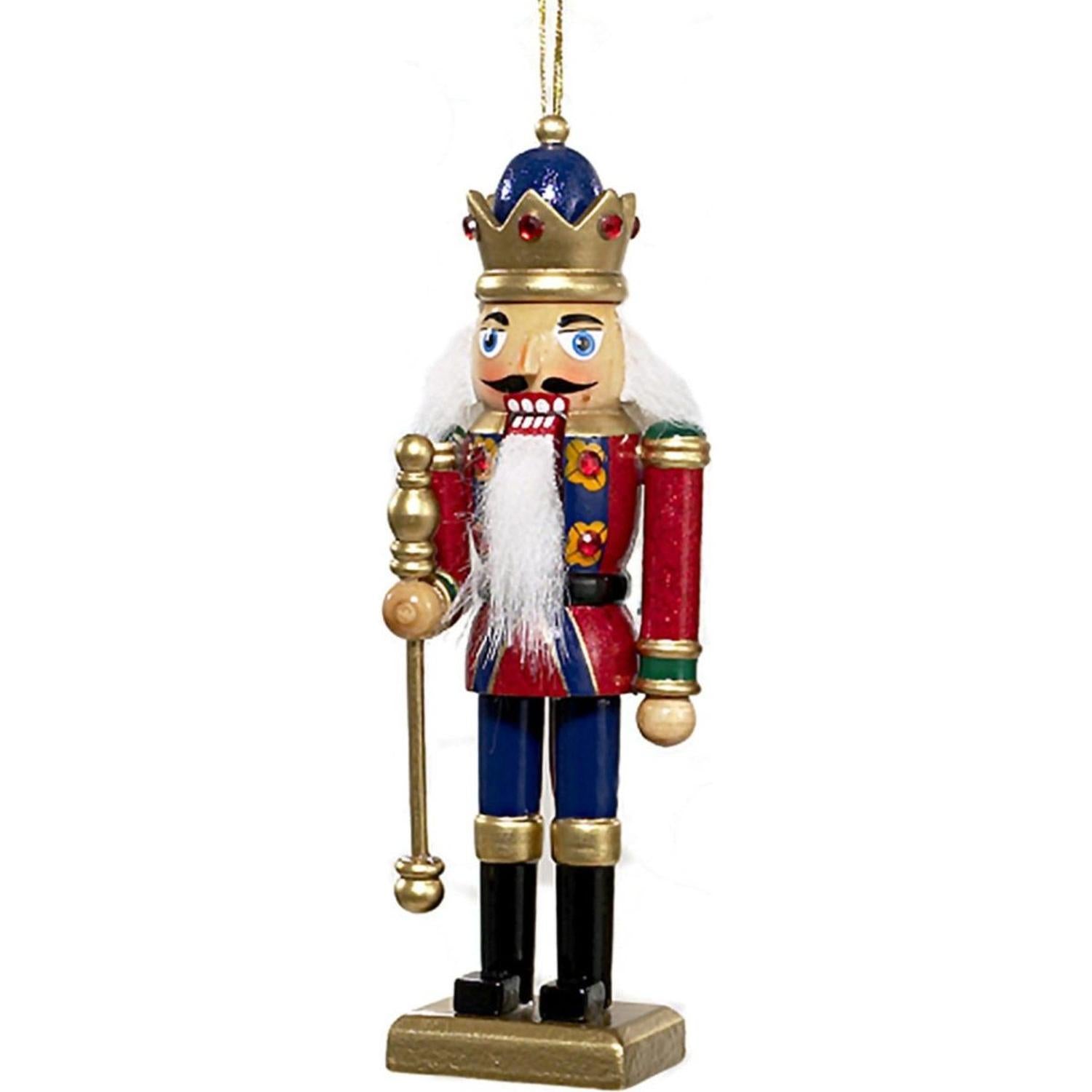 5" Classic Wooden Nutcracker Ornament