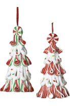 Shop For 5" Clay Dough Holiday Candy Tree Ornament (Set of 2)