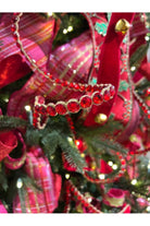 Shop For .5" Crown Jewel Garland Ribbon: Red (10 Yards) 05 - 1294