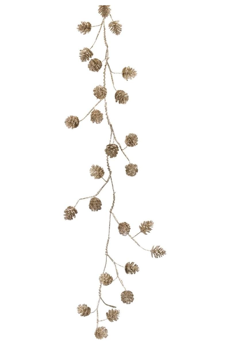 Shop For 5' Frosted Pine Cone Twig Garland (Set of 2) 80327DS