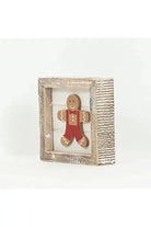 Shop For 5" Gingerbread Reversible Wood Sign