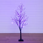 Shop For 5’ LED Halloween Deluxe Black Twig Artificial Tree