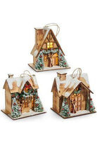 Shop For 5" Lighted Lodge House Ornaments