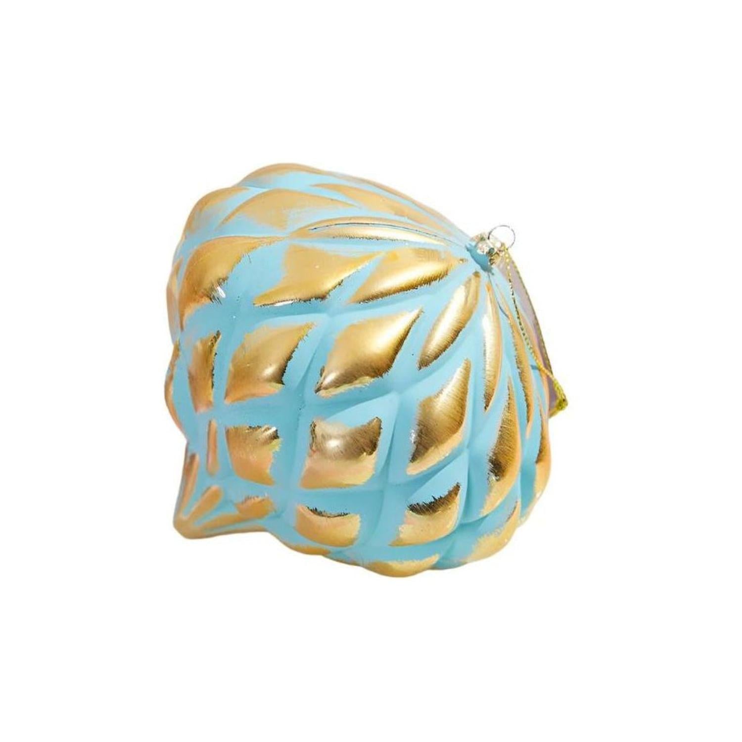 Shop For 5” Mint Green & Gold Onion Ornament