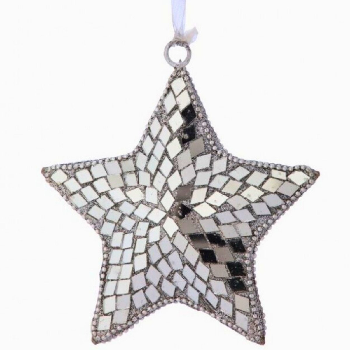 Shop For 5" Mosiac Jeweled Star Ornament