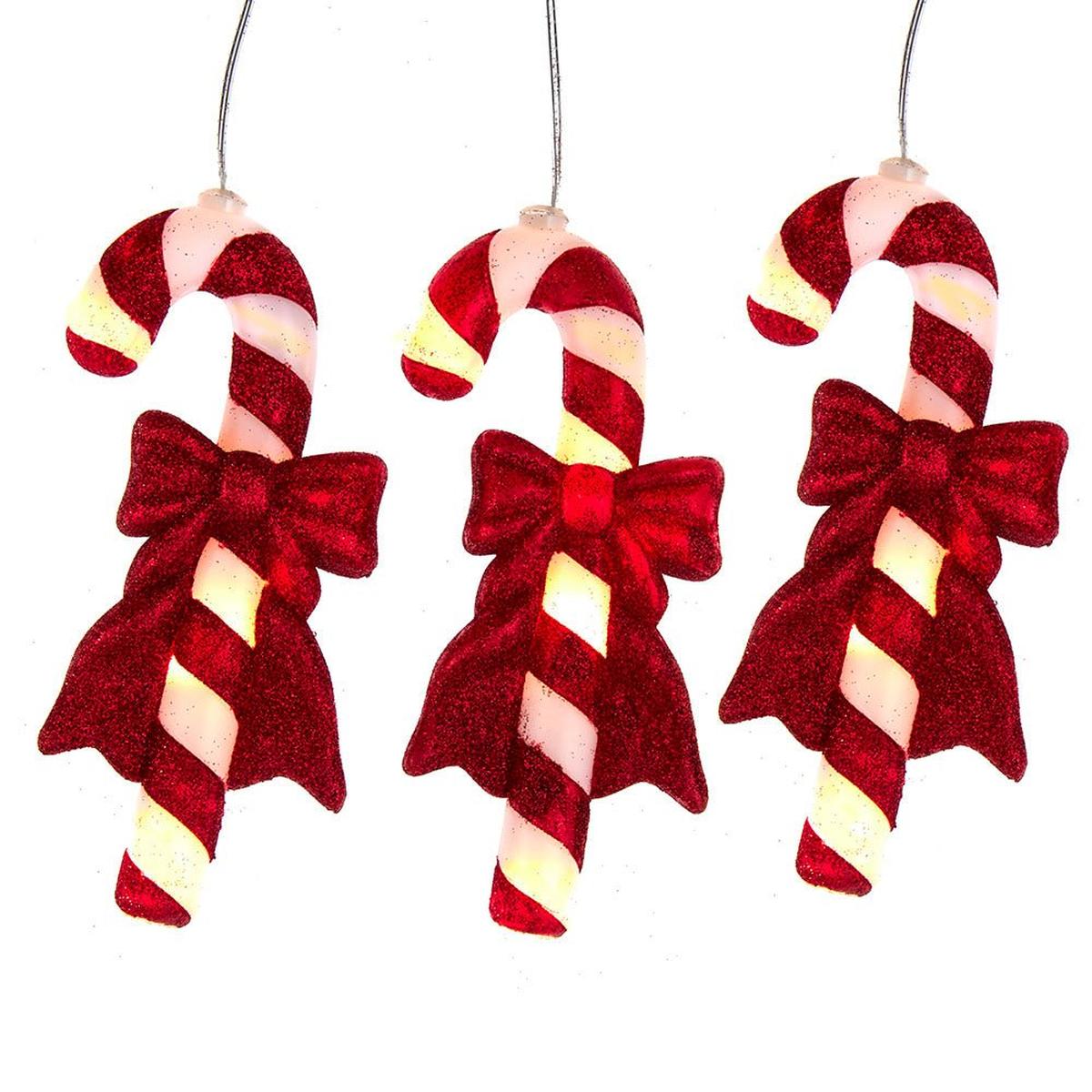 Shop For 5 - Piece Candy Cane LED Light Set