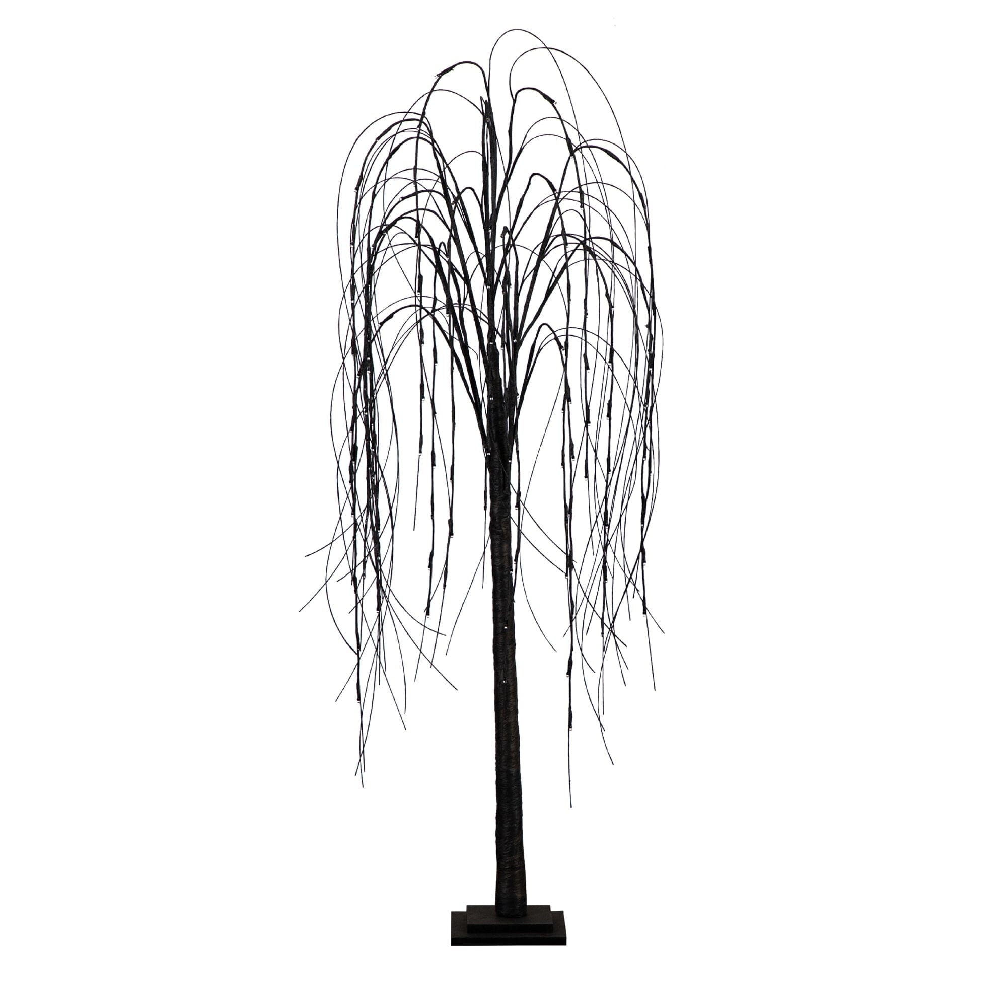 Shop For 5’ Pre - Lit Halloween Black Willow Artificial Fall Tree