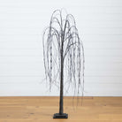 Shop For 5’ Pre - Lit Halloween Black Willow Artificial Fall Tree