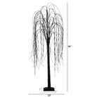 Shop For 5’ Pre - Lit Halloween Black Willow Artificial Fall Tree