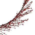 Shop For 5' Red Pip Berry Wired Garland