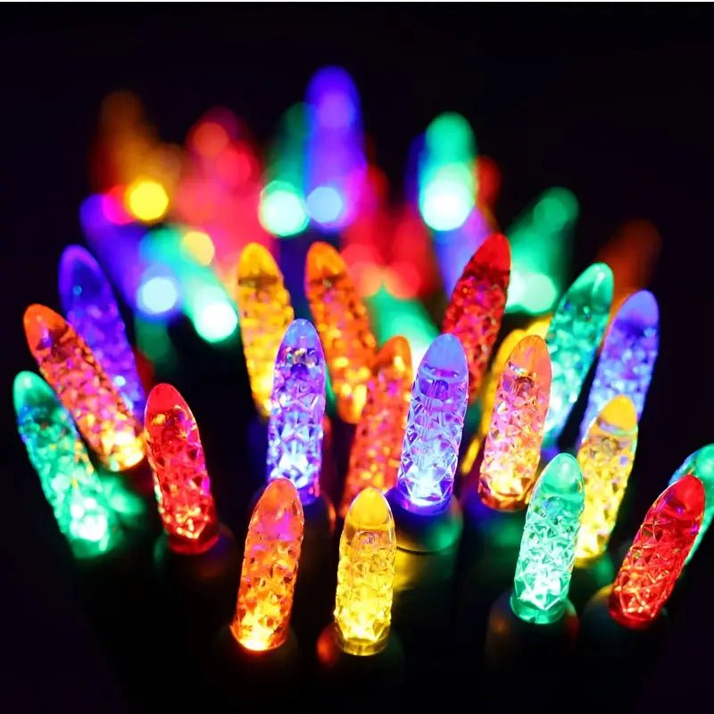 Shop For 50 Multicolor LED Christmas Lights, 4" Spacing