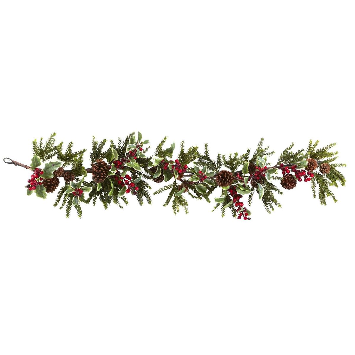 Shop For 54” Holly Berry Garland