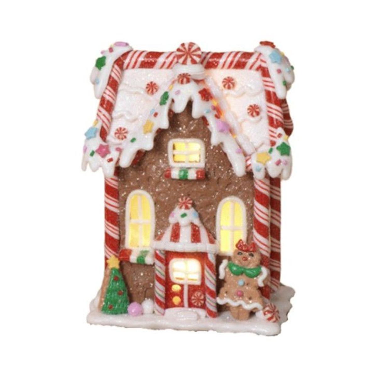 Shop For 5.5" Battery Operated Claydough Gingerbread House