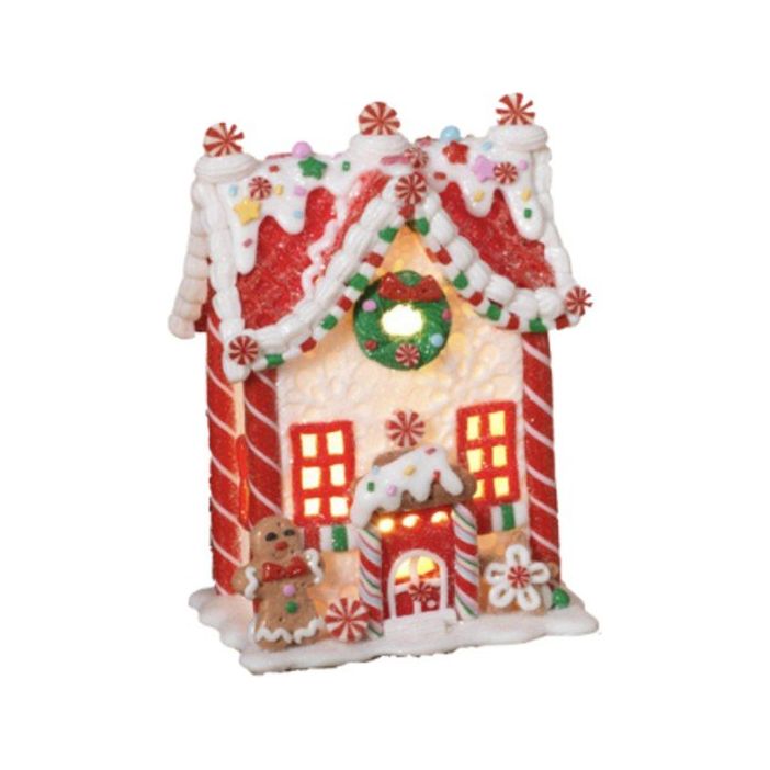 Shop For 5.5" Battery Operated Claydough Gingerbread House