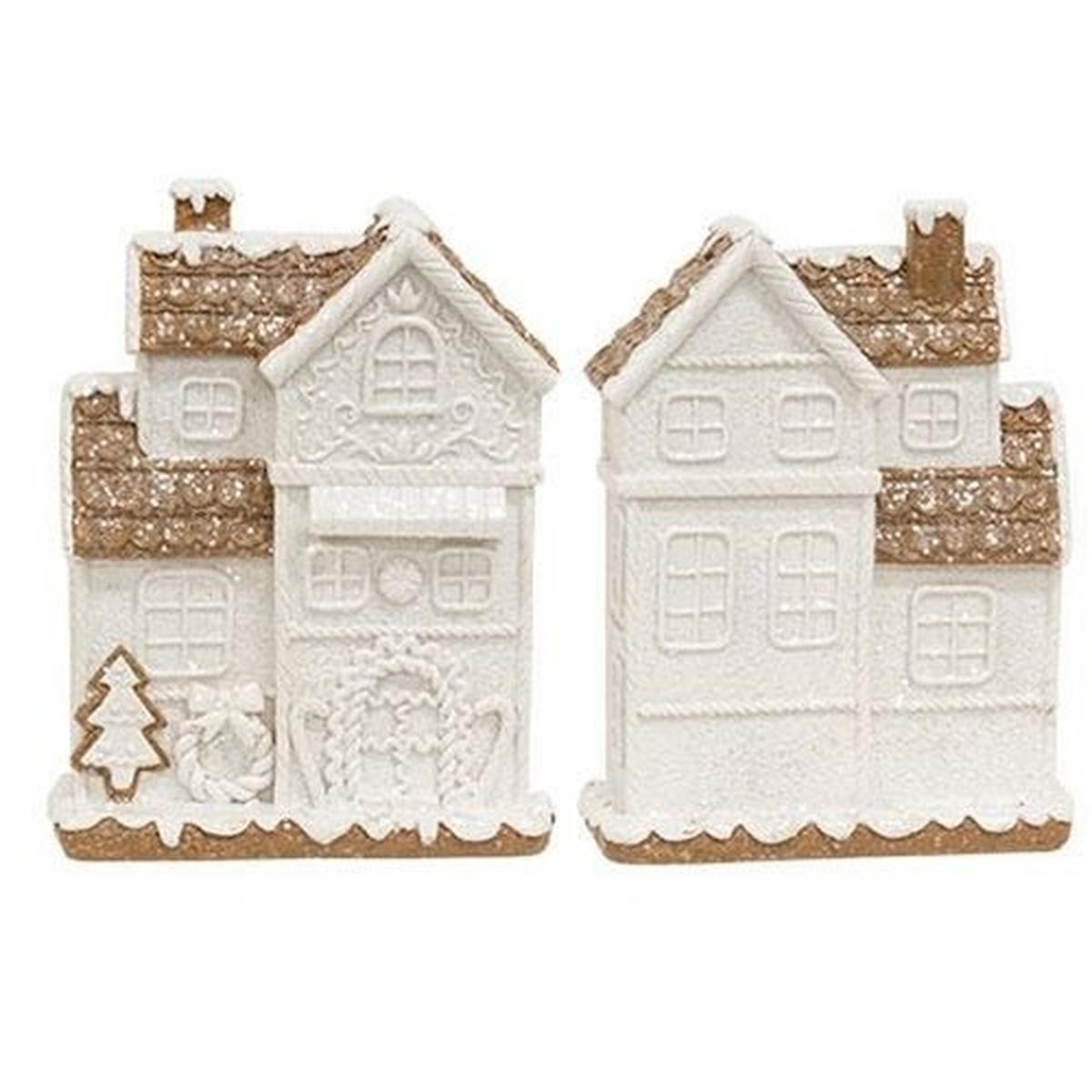 Shop For 5.5" Glitter Gingerbread Holiday Townhouse