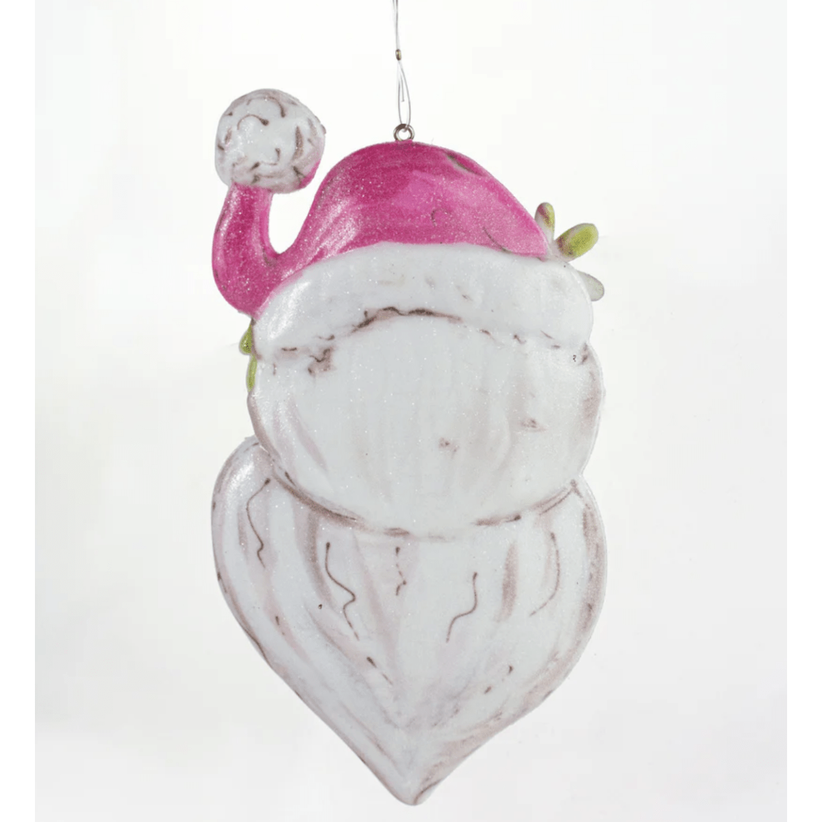 Shop For 5.5" Pink Santa Ornament