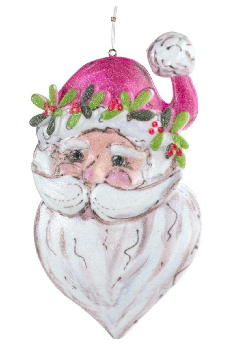 Shop For 5.5" Pink Santa Ornament