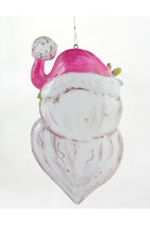 Shop For 5.5" Pink Santa Ornament