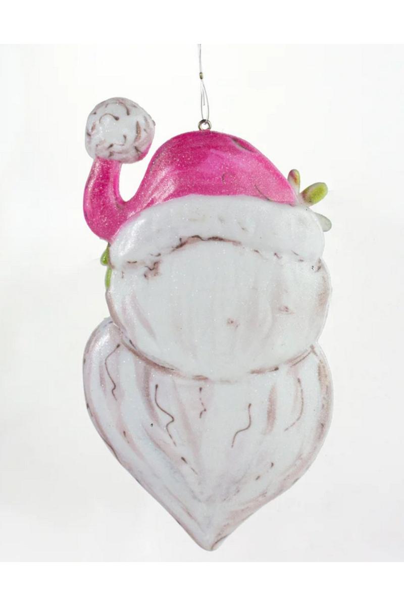 Shop For 5.5" Pink Santa Ornament