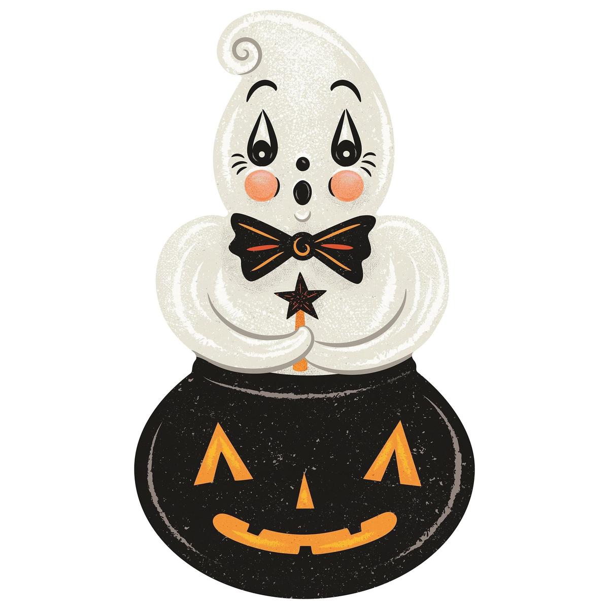 Shop For 56' Ghostie Die Cut Vinyl Halloween Floor Decor