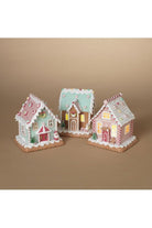 Shop For 5.8" Lighted Pastel Holiday Gingerbread House