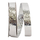 Shop For 5/8in Cracked Ice Non - Wired Ribbon: Silver (25 Yards)