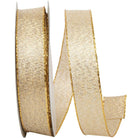 Shop For 5/8in Glimmer Ribbon: Gold (10 Yards)