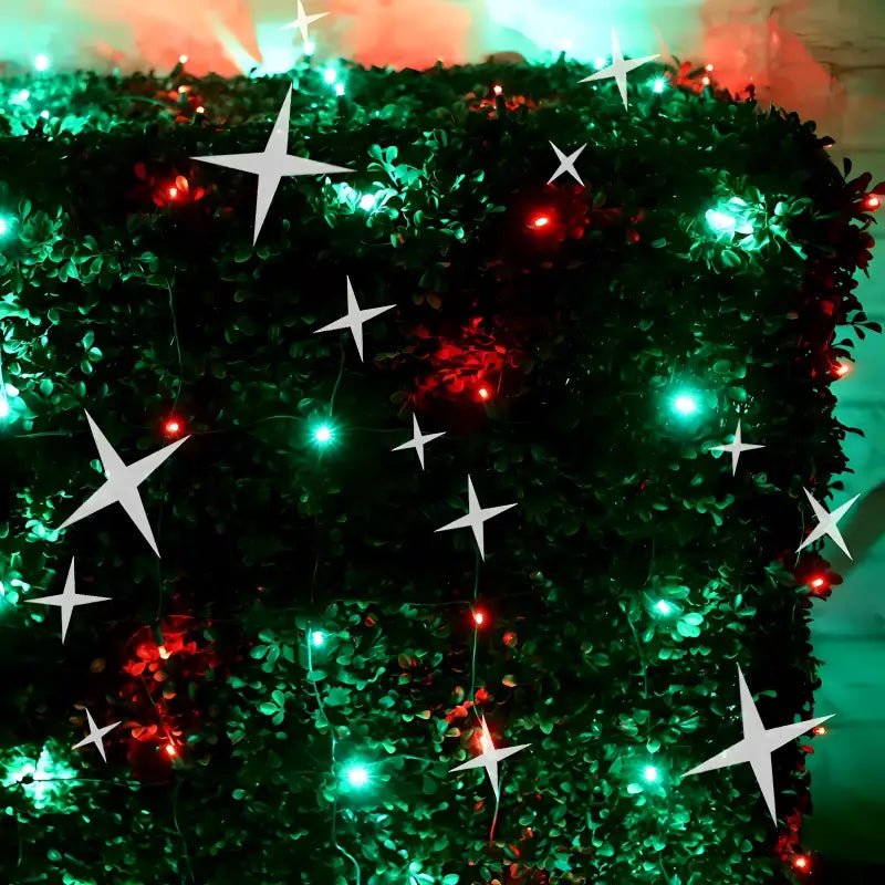 Shop For 5mm 4' x 6' Red, Green DreamSpark Smooth Fade LED Net Lights