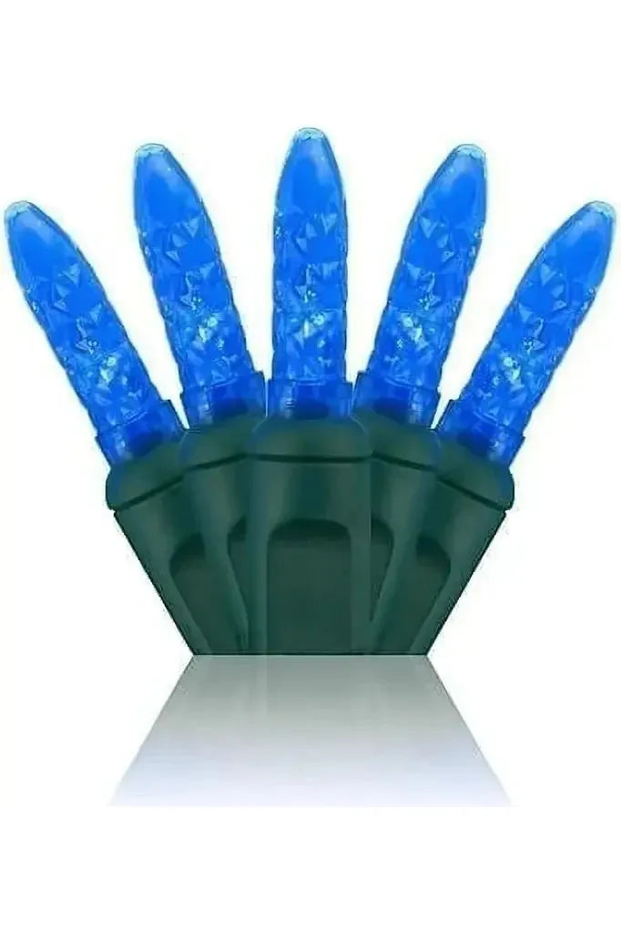 Shop For 5mm Blue LED Christmas Lights, 100 Bulbs at Michelle's aDOORable Creations