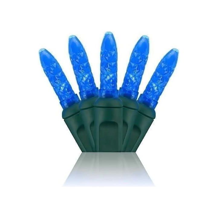 Shop For 5mm Blue LED Christmas Lights, 35 Bulbs at Michelle's aDOORable Creations