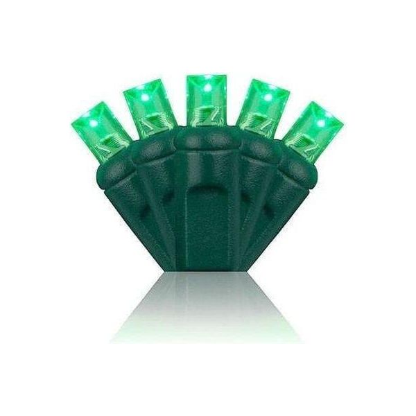Shop For 5mm Green LED Christmas Lights, 35 Bulbs at Michelle's aDOORable Creations
