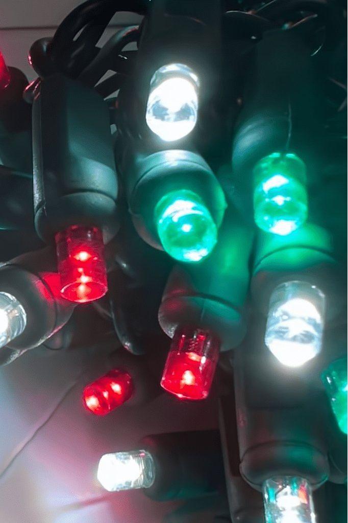 Shop For 5mm Multicolor Color Splash LED Christmas Lights, 50 Bulbs at Michelle's aDOORable Creations