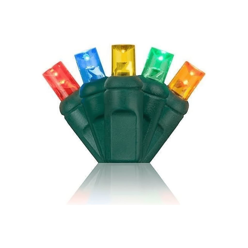 Shop For 5mm Multicolor LED Christmas Lights, 35 Bulbs