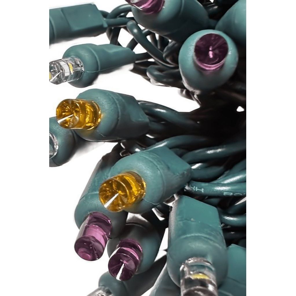 Shop For 5mm Multicolor LED Halloween Lights, 50 Bulbs at Michelle's aDOORable Creations