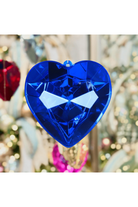 Shop For 6" Acrylic Heart Jewel Ornament: Blue