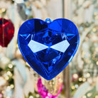 Shop For 6" Acrylic Heart Jewel Ornament: Blue