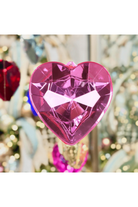 Shop For 6" Acrylic Heart Jewel Ornament: Bubblegum Pink