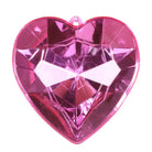 Shop For 6" Acrylic Heart Jewel Ornament: Bubblegum Pink