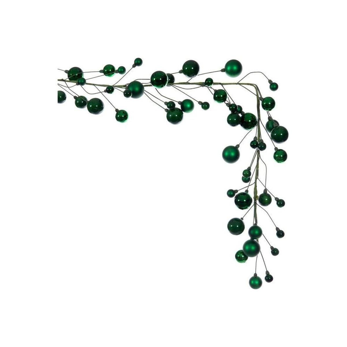 Shop For 6' Ball Branch Garland: Green