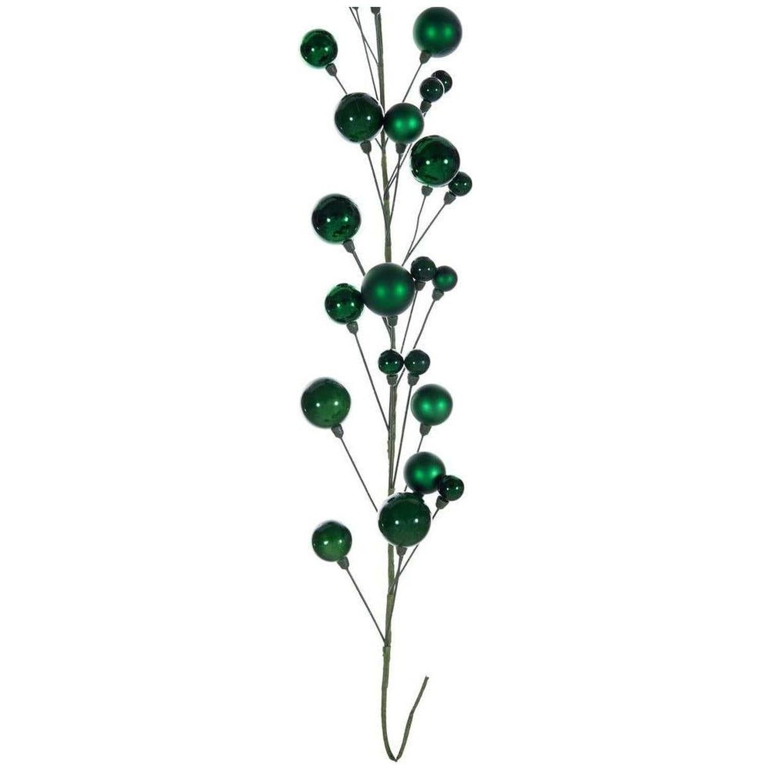 Shop For 6' Ball Branch Garland: Green