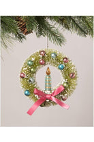 Shop For 6" Brights Candle in Wreath Ornament