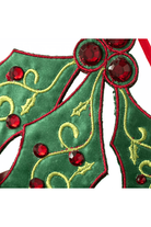 Shop For 6" Felt Holly Jewel Ornament