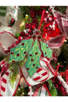 Shop For 6" Felt Holly Jewel Ornament