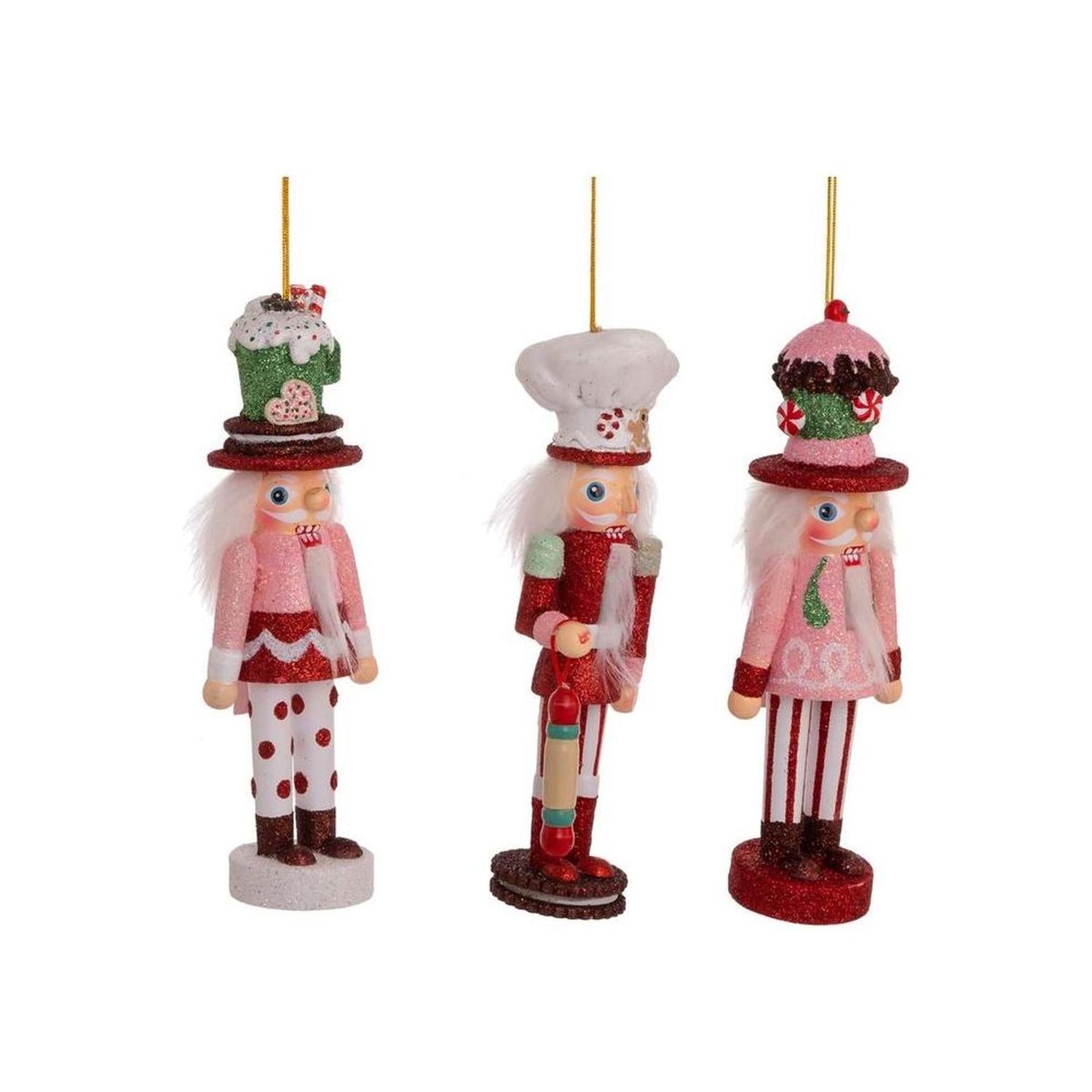 6" Hollywood Nutcrackers™ Cake, Cocoa and Gingerbread