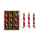 Shop For 6 inch Glass Candle Clip - on Candle (Set of 3)
