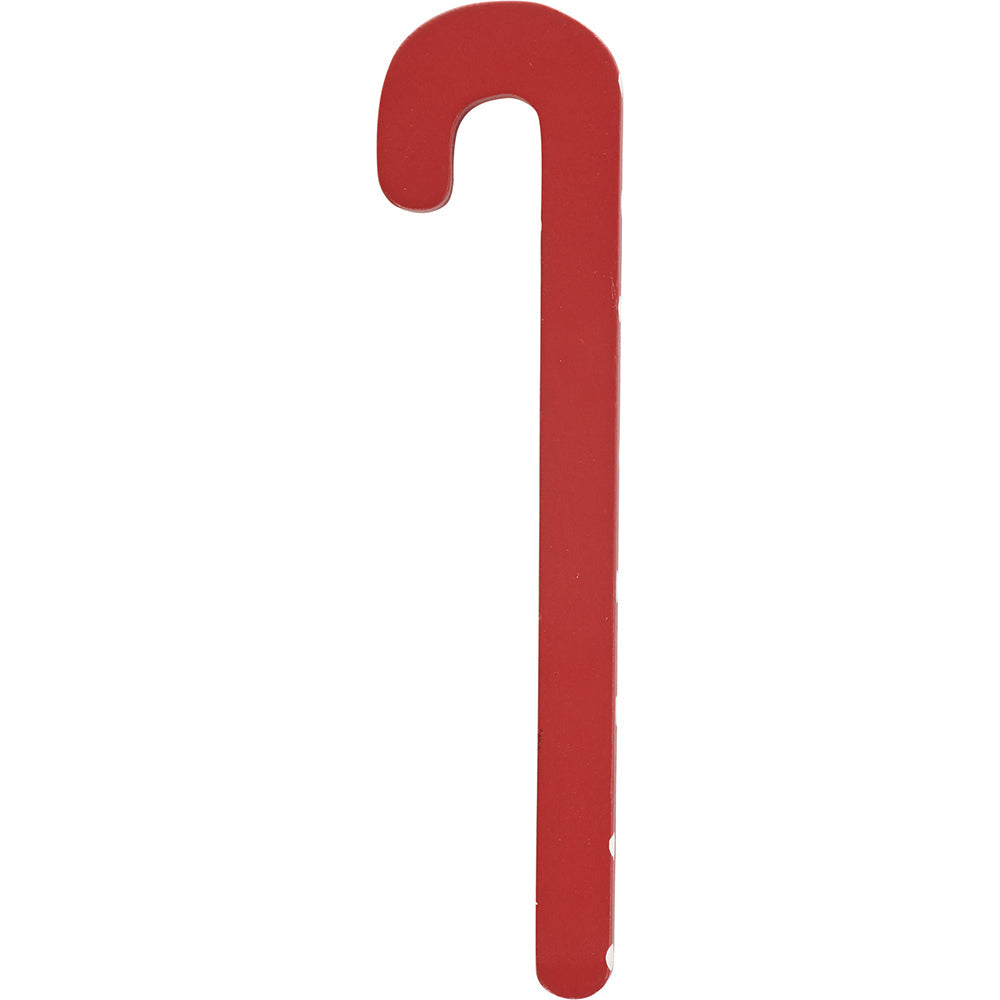 Shop For 6 inch Vintage Wood Red Candy Cane Set of 3