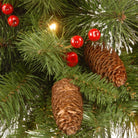 Shop For 6' LED Forest Berry Fir Garland